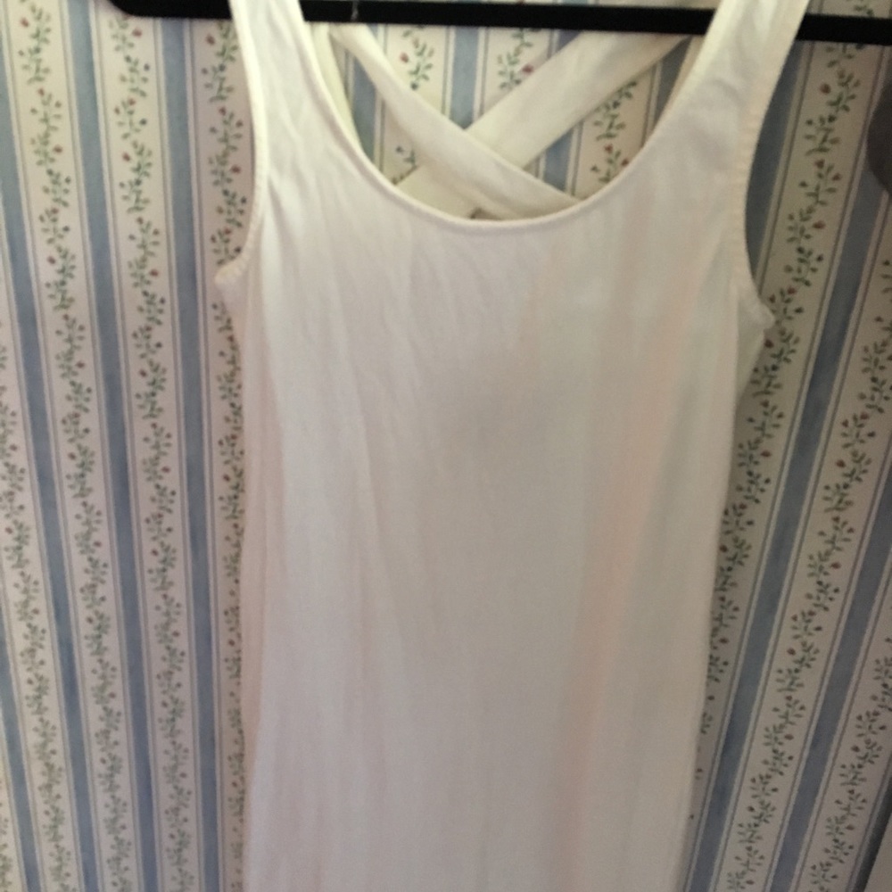 WHITE BODYCON DRESS